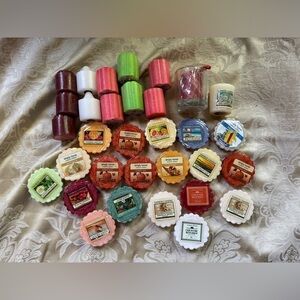 Mixed Bag of Candle Wax and Votives 2.5lbs